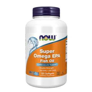 NOW Super Omega EPA 120 дражета