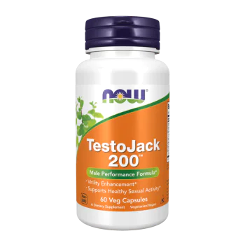 NOW TestoJack 200 60 растителни капсули