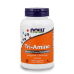 NOW Tri-Amino L-Arginine L-Ornithine L-Lysine 120 капсули