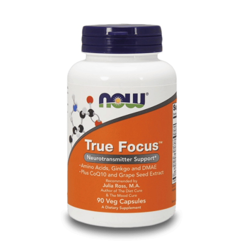 NOW True Focus 90 растителни капсули