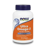 NOW Ultra Omega 3 90 меки капсули