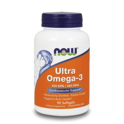 NOW Ultra Omega 3 90 меки капсули
