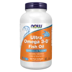NOW Ultra Omega-3 D™ Fish Oil 180 софтгел капсули