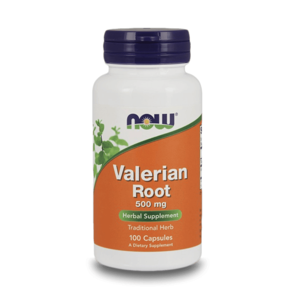 NOW Valerian Root 500 мг 100 капсули