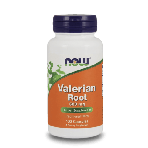 NOW Valerian Root 500 мг 100 капсули