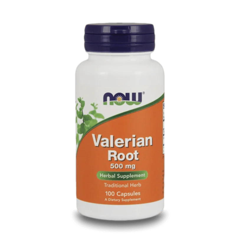 NOW Valerian Root 500 мг 100 капсули