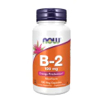 NOW Vitamin B-2 100 мг 100 капсули