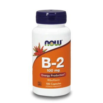 NOW Vitamin B-2 100 мг 100 капсули