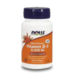 Now Vitamin D-3 (5000IU) 240 меки капсули