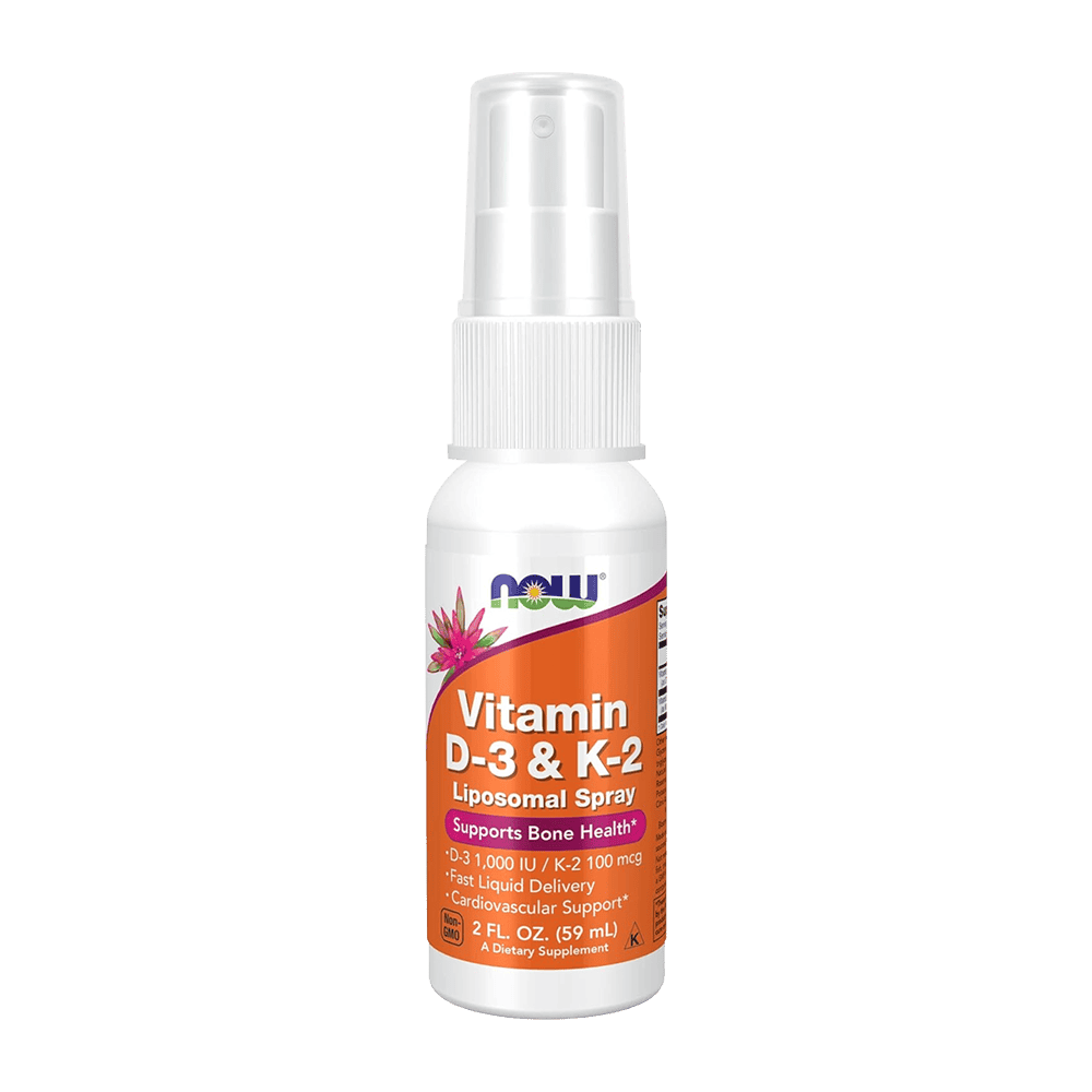 NOW Vitamin D-3 & K-2 Liposomal Spray 59 мл