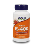 NOW Vitamin E-400 100 меки капсули