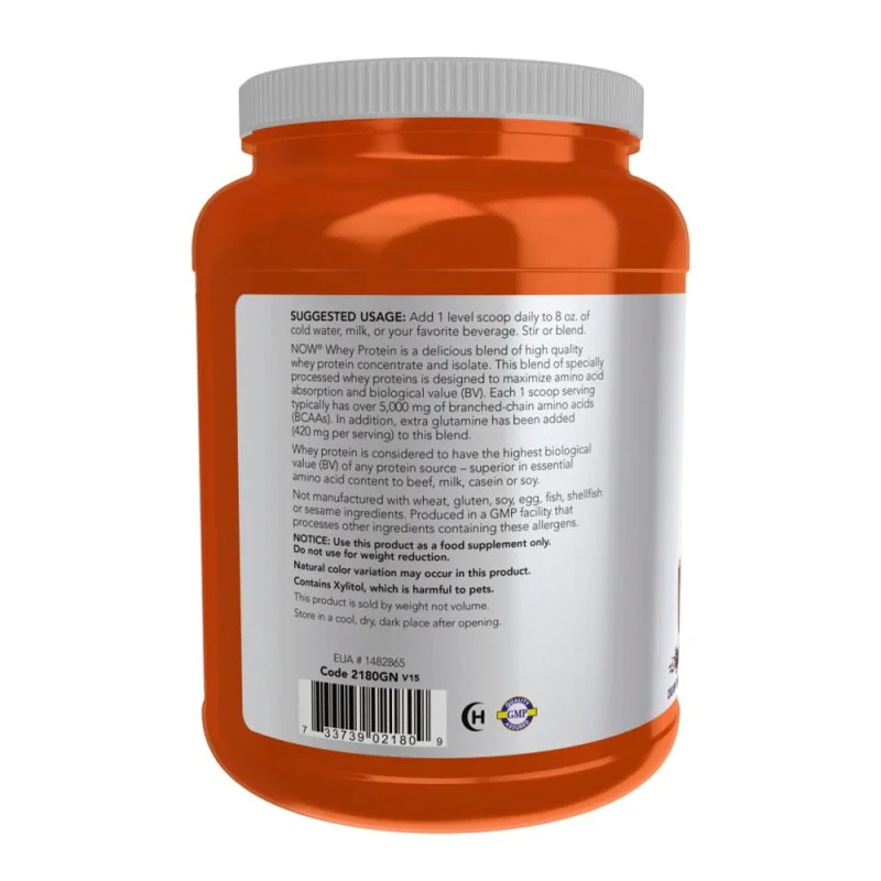 NOW Whey Protein 2722 г