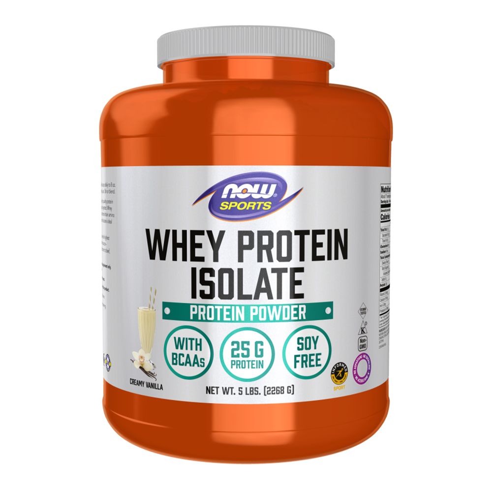 NOW Whey Protein Isolate 2268 г