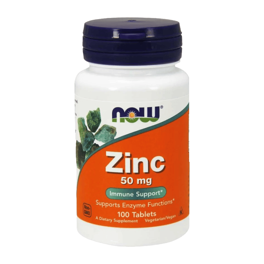 NOW Zinc Gluconate 50 мг 100 таблетки