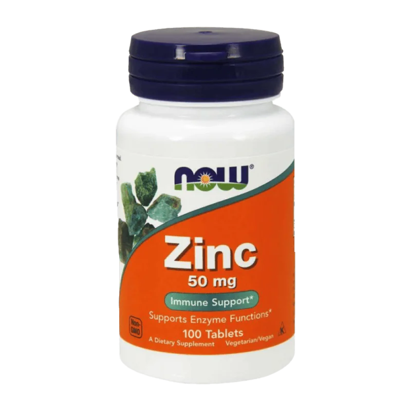 NOW Zinc Gluconate 50 мг 100 таблетки