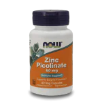 NOW Zinc Picolinate 50 мг 60 растителни капсули