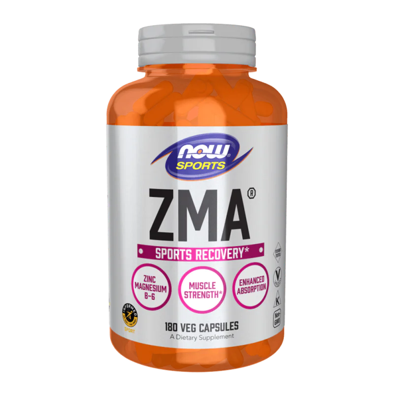 NOW ZMA 180 растителни капсули