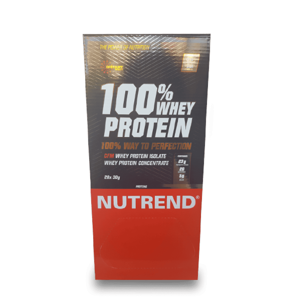 Nutrend 100% Whey Protein 20 x 30 г