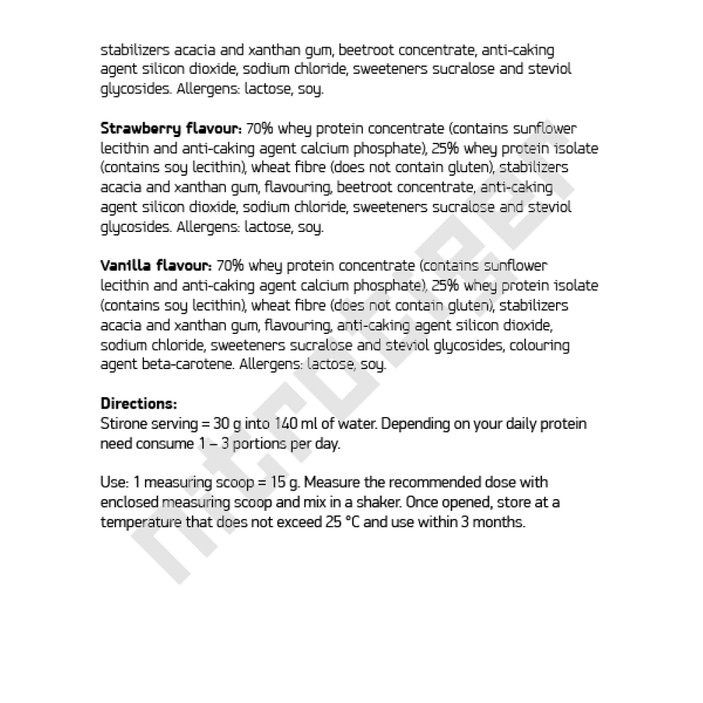 NUTREND 100% Whey Protein 2250 г