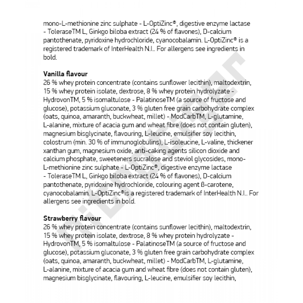 NUTREND After Training Protein 2520 г