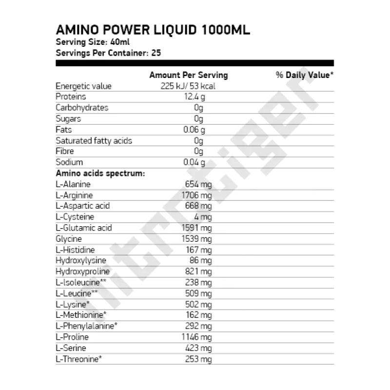 NUTREND Amino Power Liquid 1000 мл