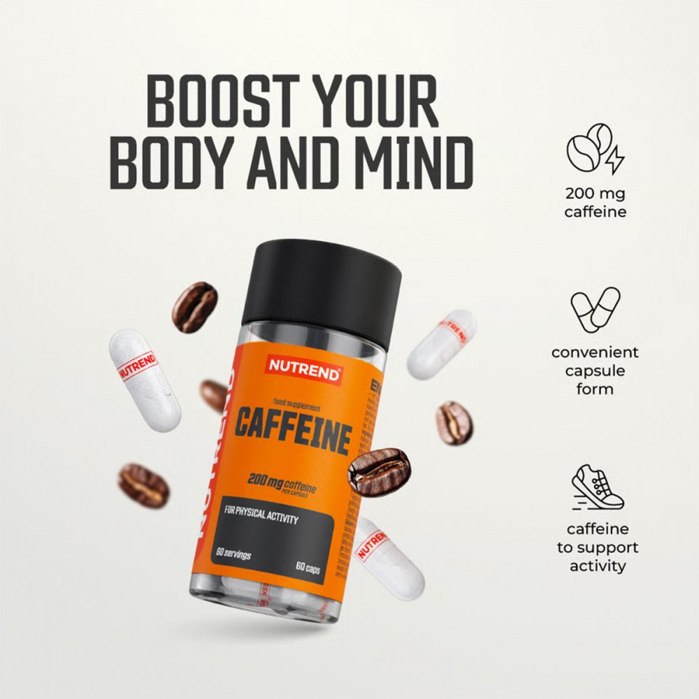 NUTREND Caffeine Caps 60 капсули