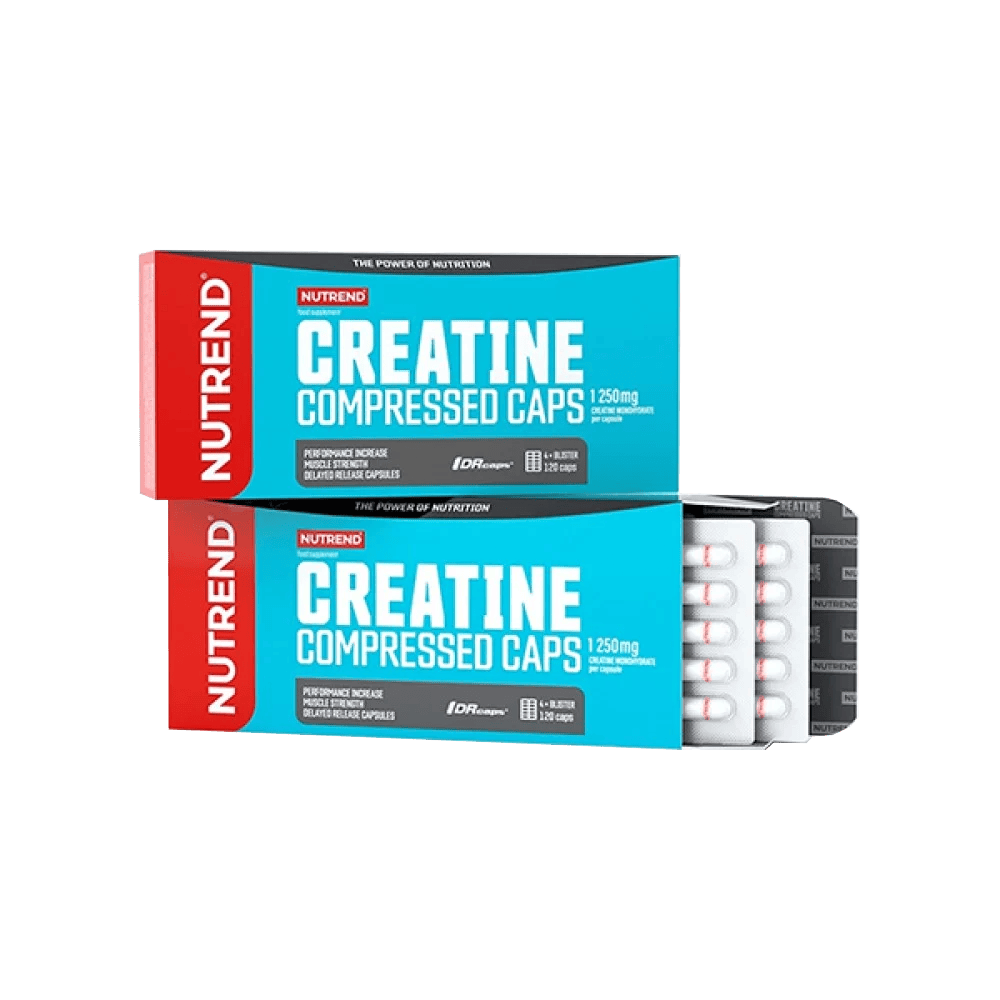 NUTREND Creatine Compressed Caps 120 капсули