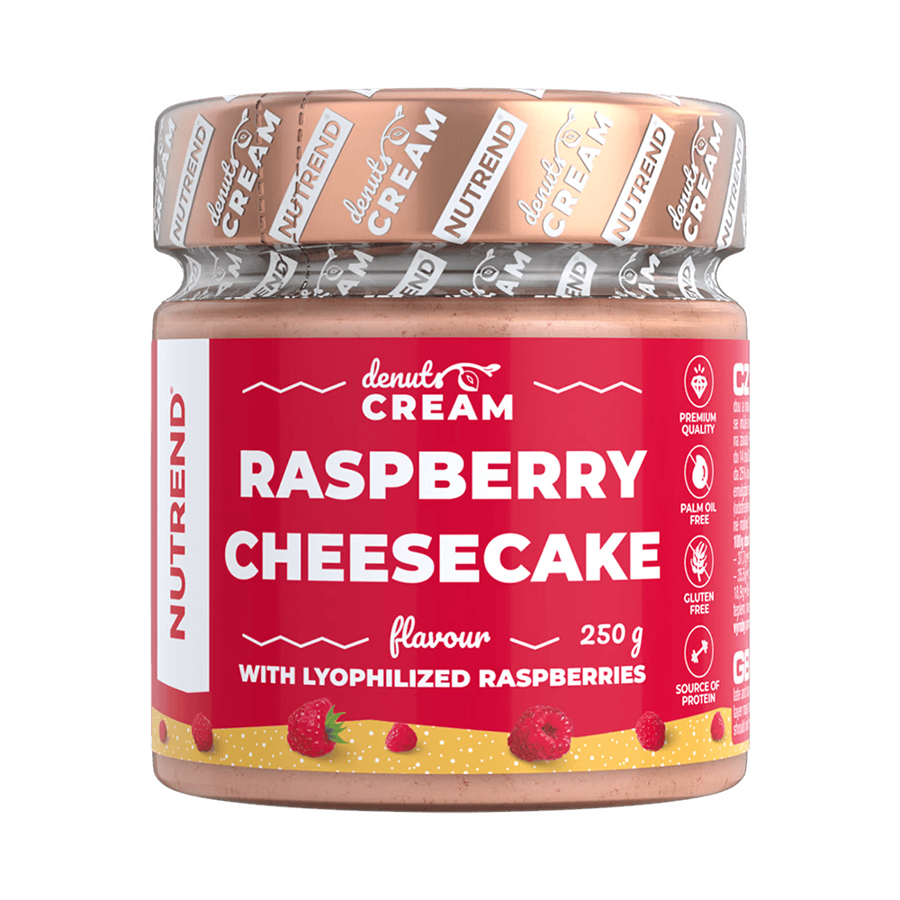 NUTREND Denuts Cream Raspberry Cheesecake 250 г