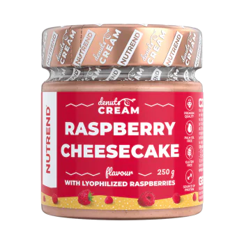 NUTREND Denuts Cream Raspberry Cheesecake 250 г