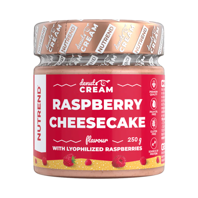 NUTREND Denuts Cream Raspberry Cheesecake 250 г