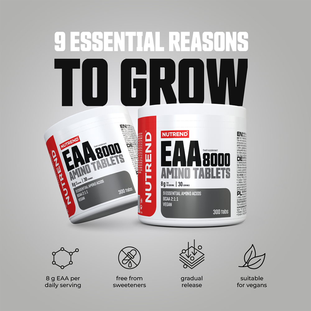 NUTREND EAA 8000 Amino Tablets 300 таблетки