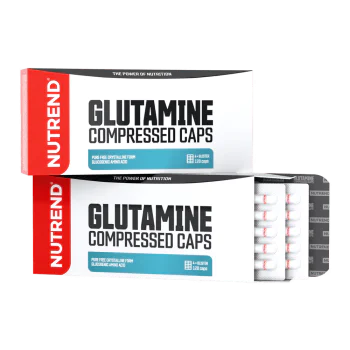 NUTREND Glutamine Compressed Caps 120 капсули