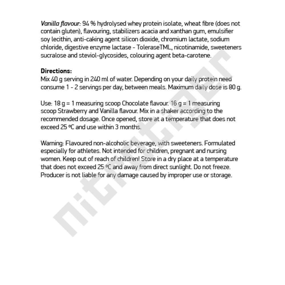 NUTREND Hydro Whey 800 г