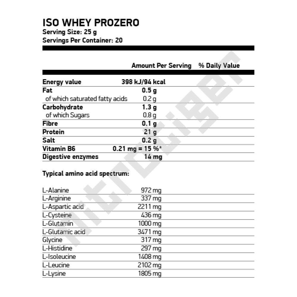 NUTREND Iso Whey Prozero 500 г