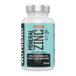 NUTREND MINERAL ZINC 100% CHELATE 100 капсули