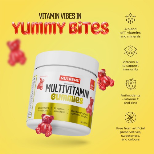 NUTREND Multivitamin Gummies 60 желирани бонбони