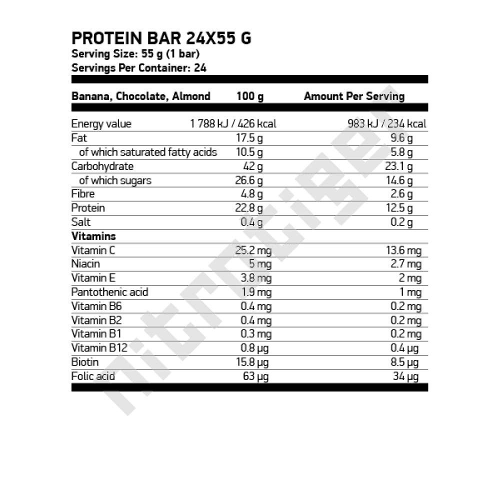 NUTREND Protein Bar Box 24 x 55 г