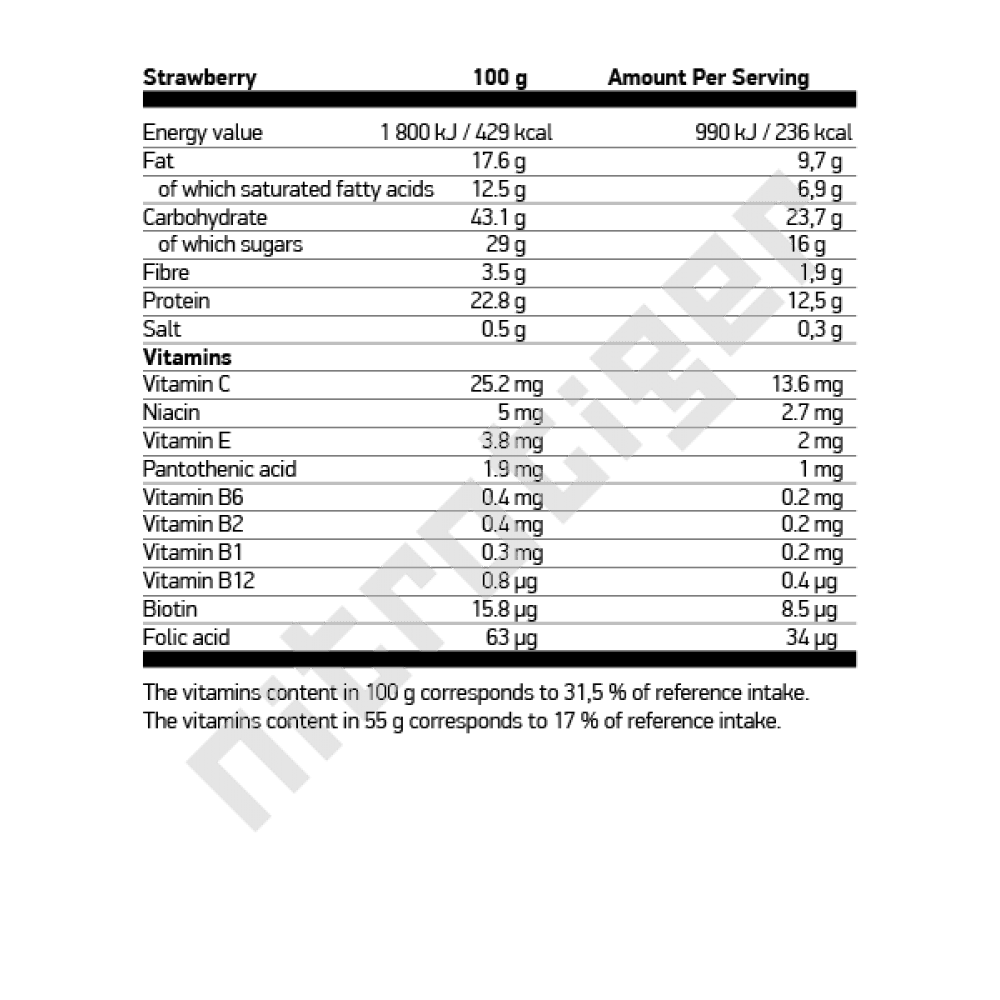 NUTREND Protein Bar Box 24 x 55 г