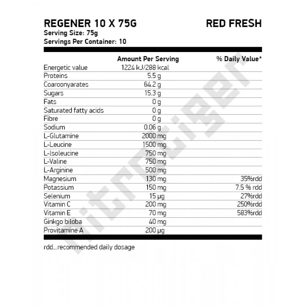 NUTREND Regener 10 x 75 г