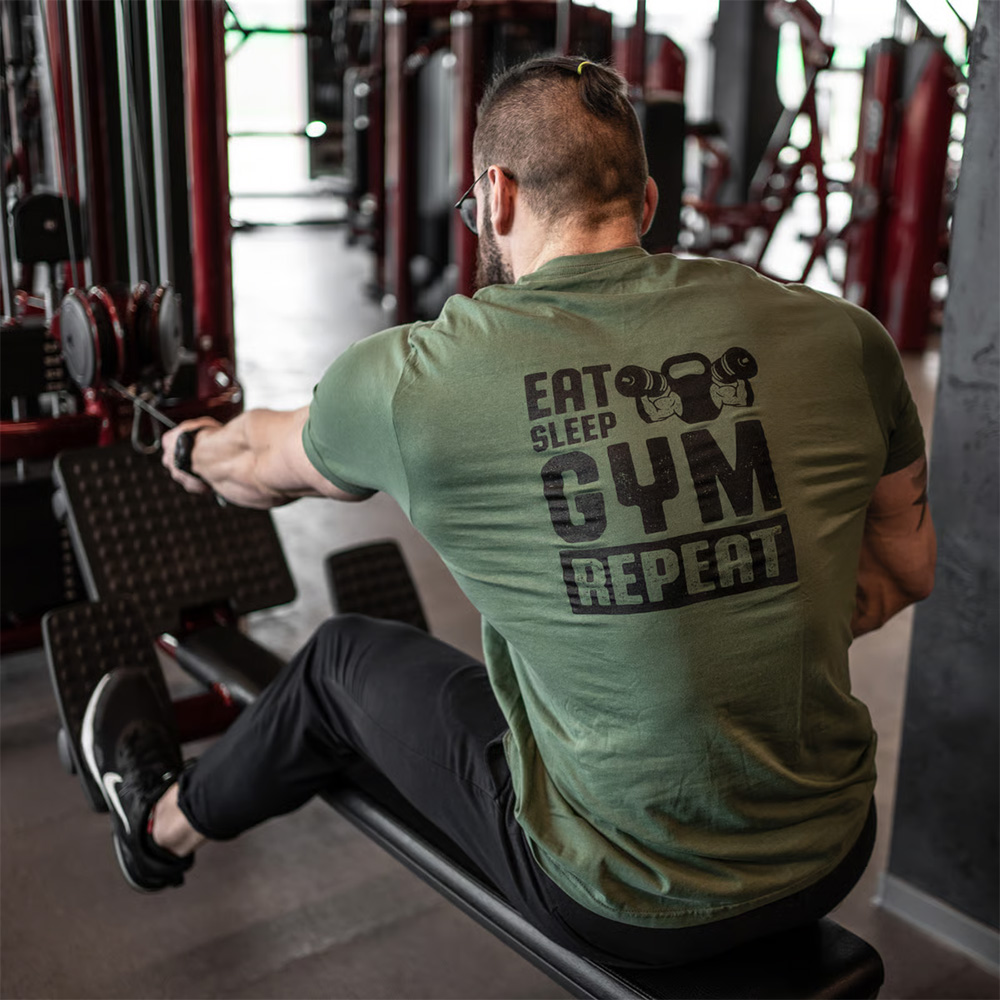 NUTREND T-shirt Eat Sleep Gym Repeat
