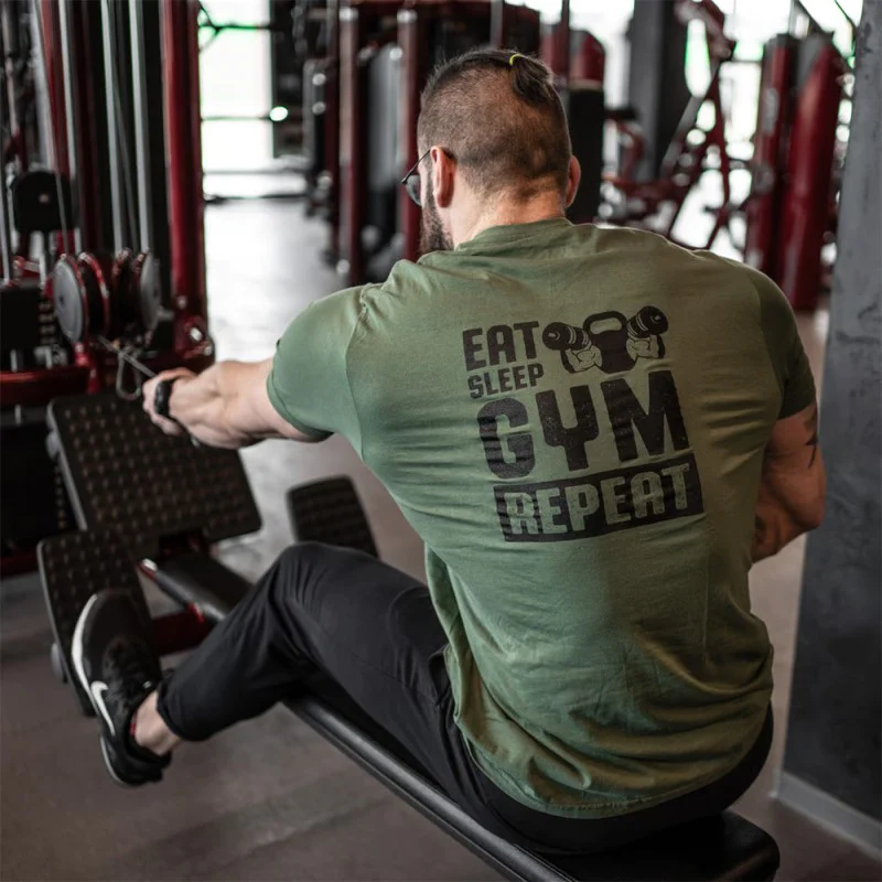 NUTREND T-shirt Eat Sleep Gym Repeat