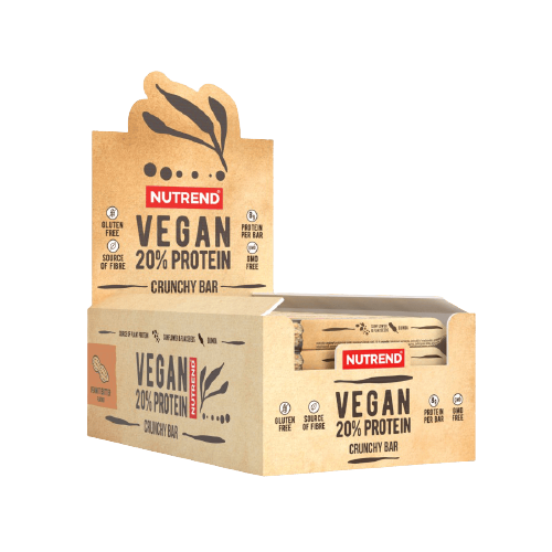 NUTREND Vegan Protein Crunchy Bar 25 x 40 г