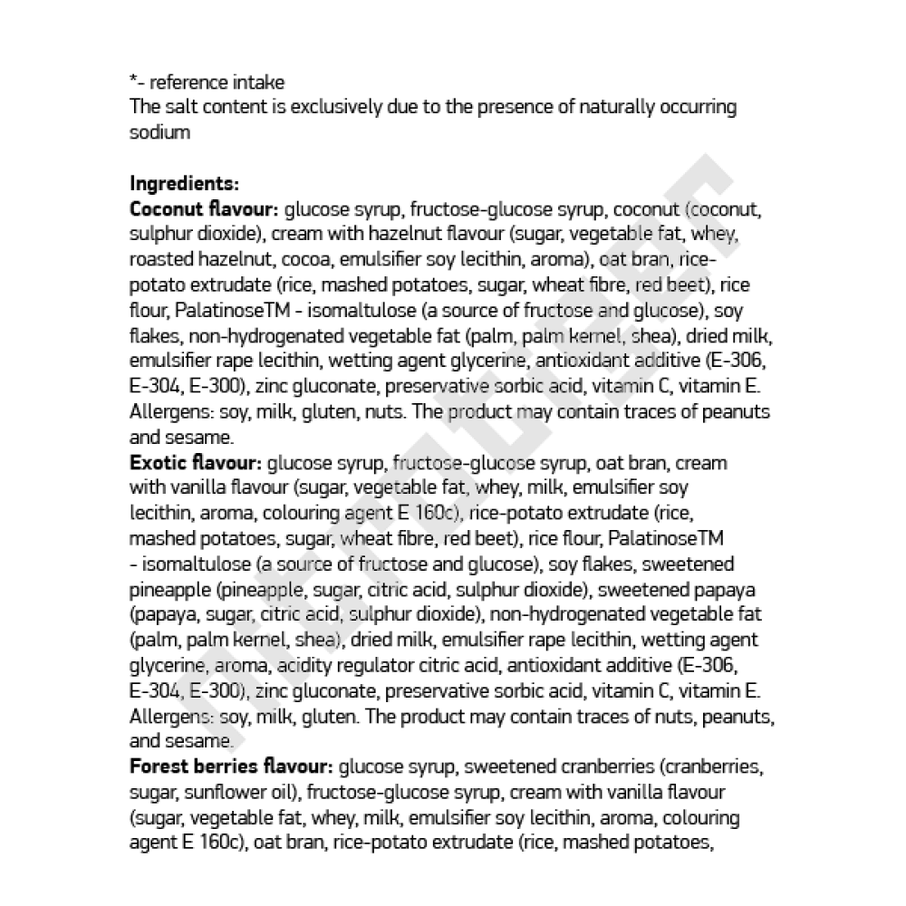 NUTREND Voltage Energy Bar 25 x 65 г