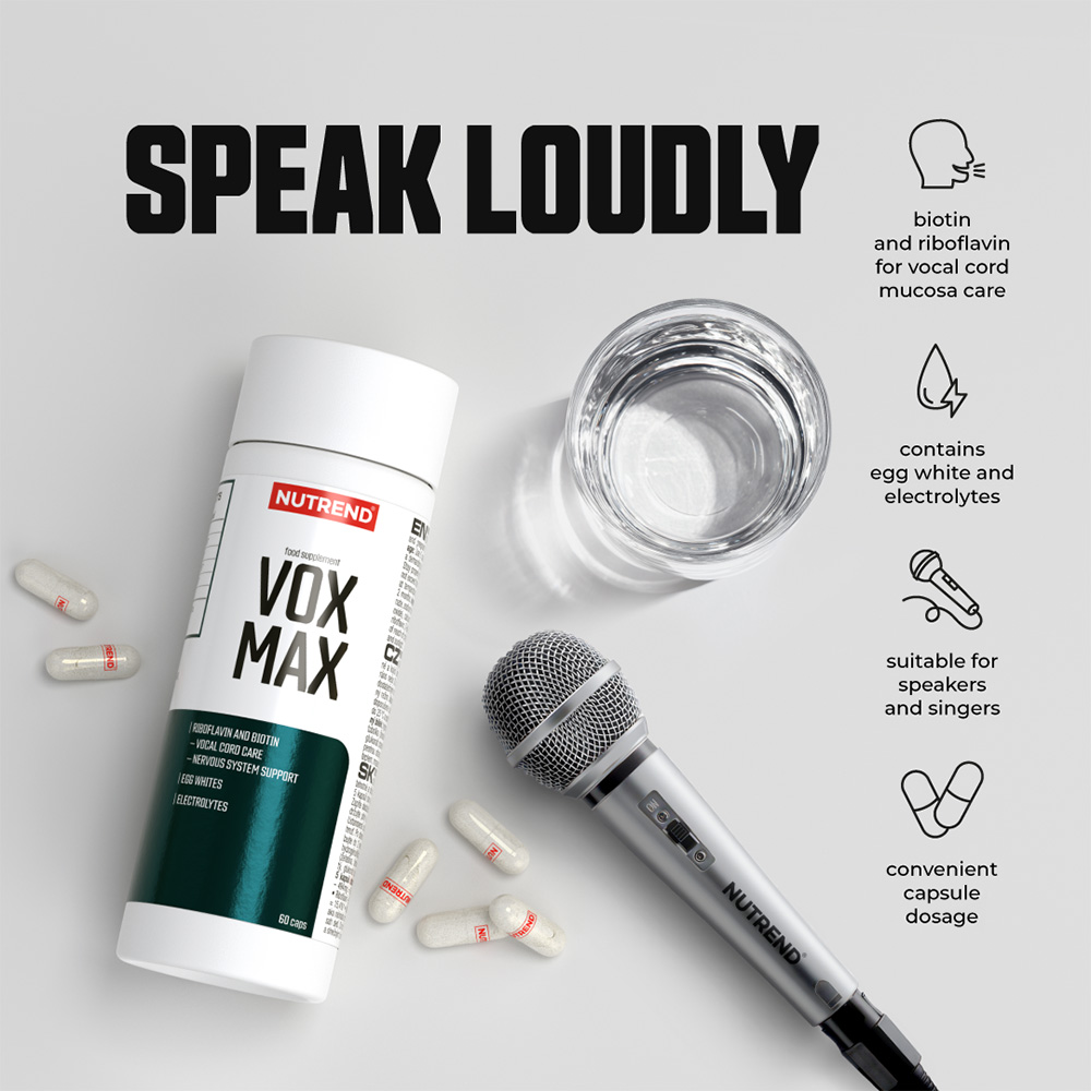 NUTREND Vox Max 60 капсули