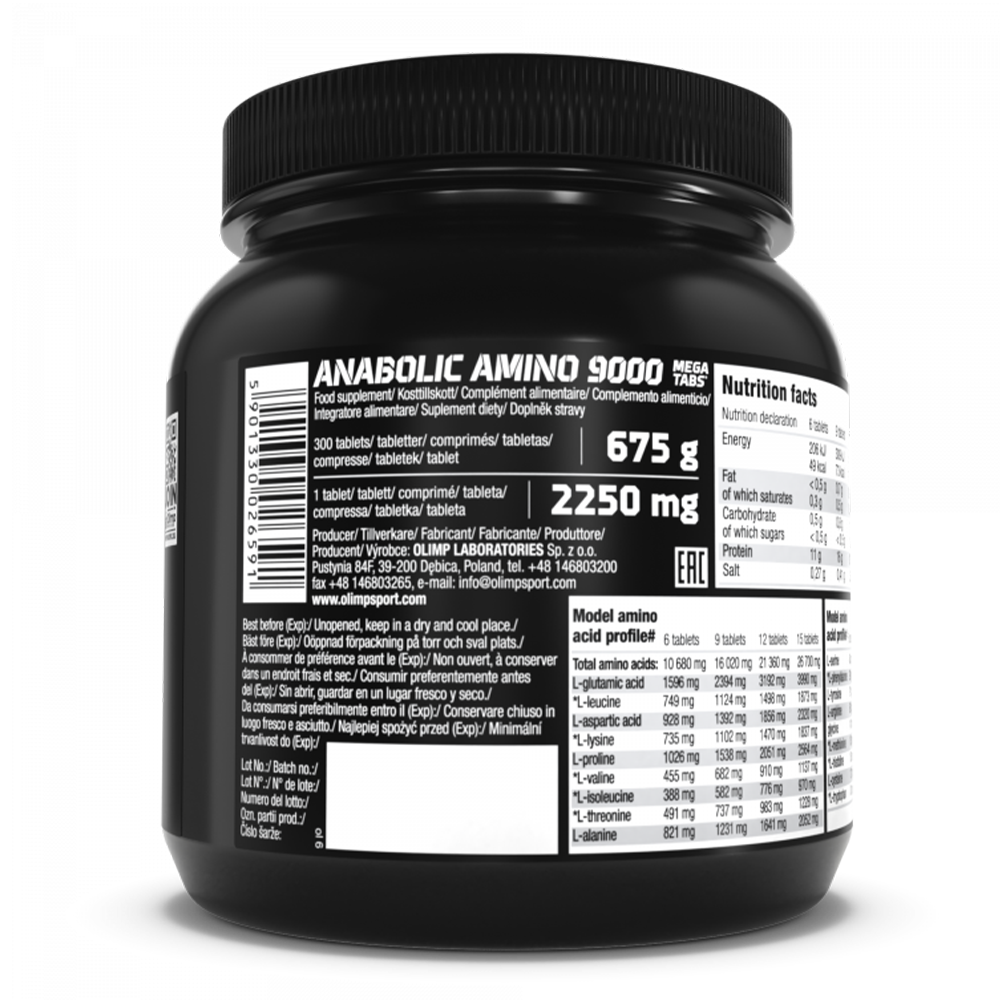 OLIMP Anabolic Amino 9000 Mega Tabs 300 таблетки