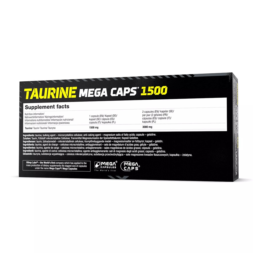 OLIMP Taurine Mega Caps 1500 120 капсули