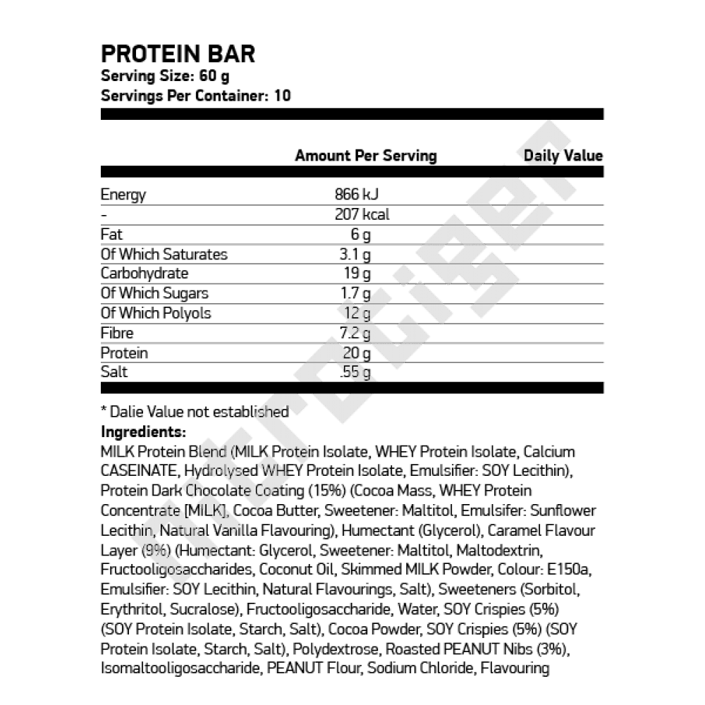 Optimum Nutrition Protein Bar Box 10 x 60 гр