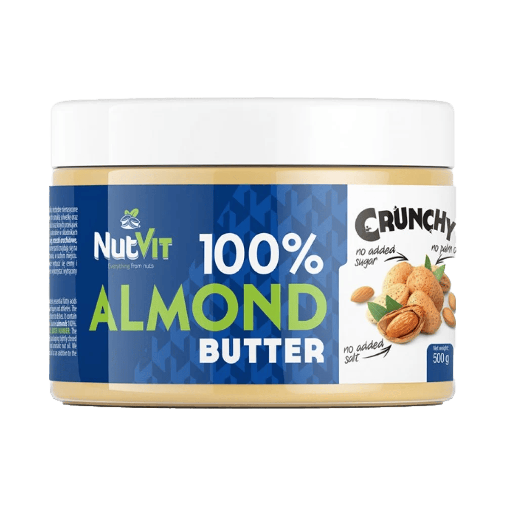 OSTROVIT 100% Almond Butter Crunchy 500гр