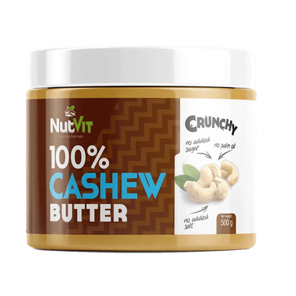 OSTROVIT 100% Cashew Butter Crunchy 500гр