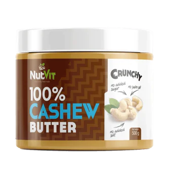 OSTROVIT 100% Cashew Butter Crunchy 500гр